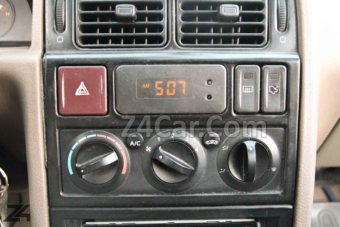 تنظیمات سیستم تهویه پژو 405 SLX