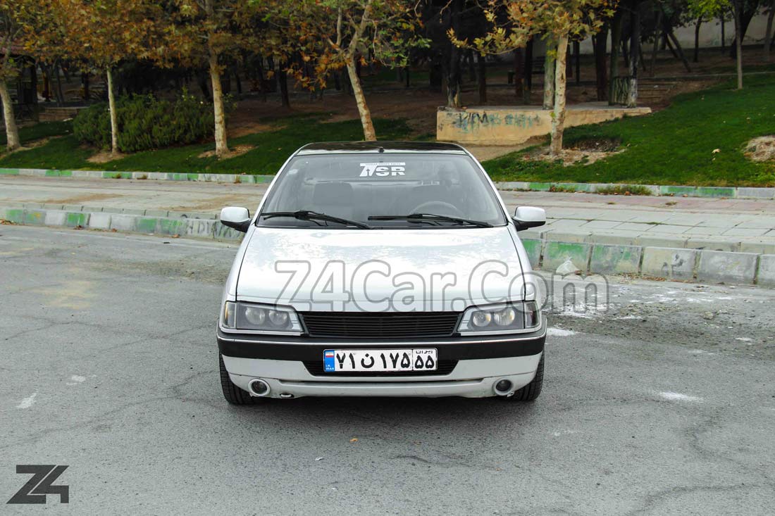 نمای جلو پژو 405 SLX