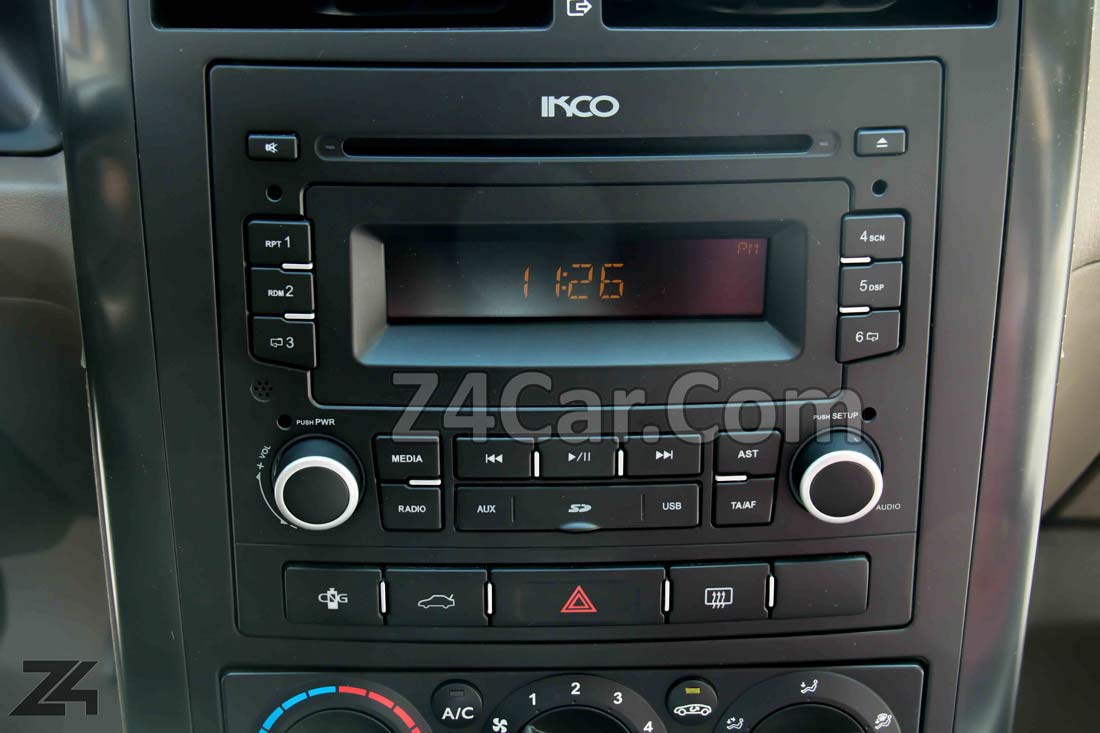 سیستم صوتی پژو 405 GLX