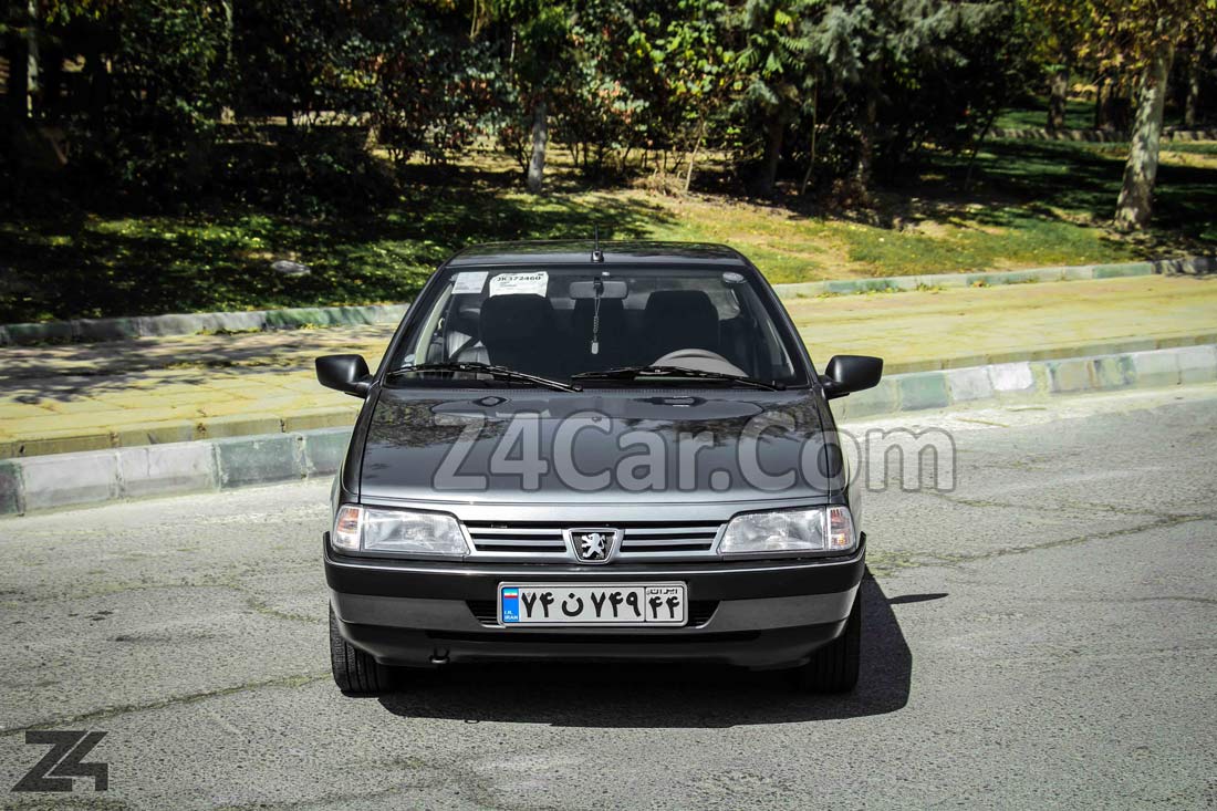 نمای جلوی پژو 405 GLX