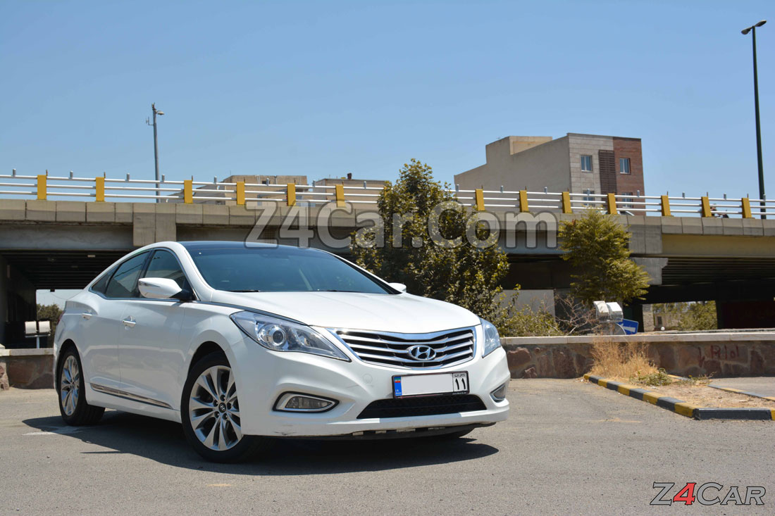 نمای جلو هیوندا آزرا 2013