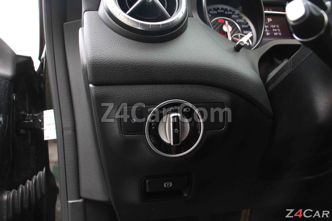 تنظیمات چراغ های جلو بنز CLA45