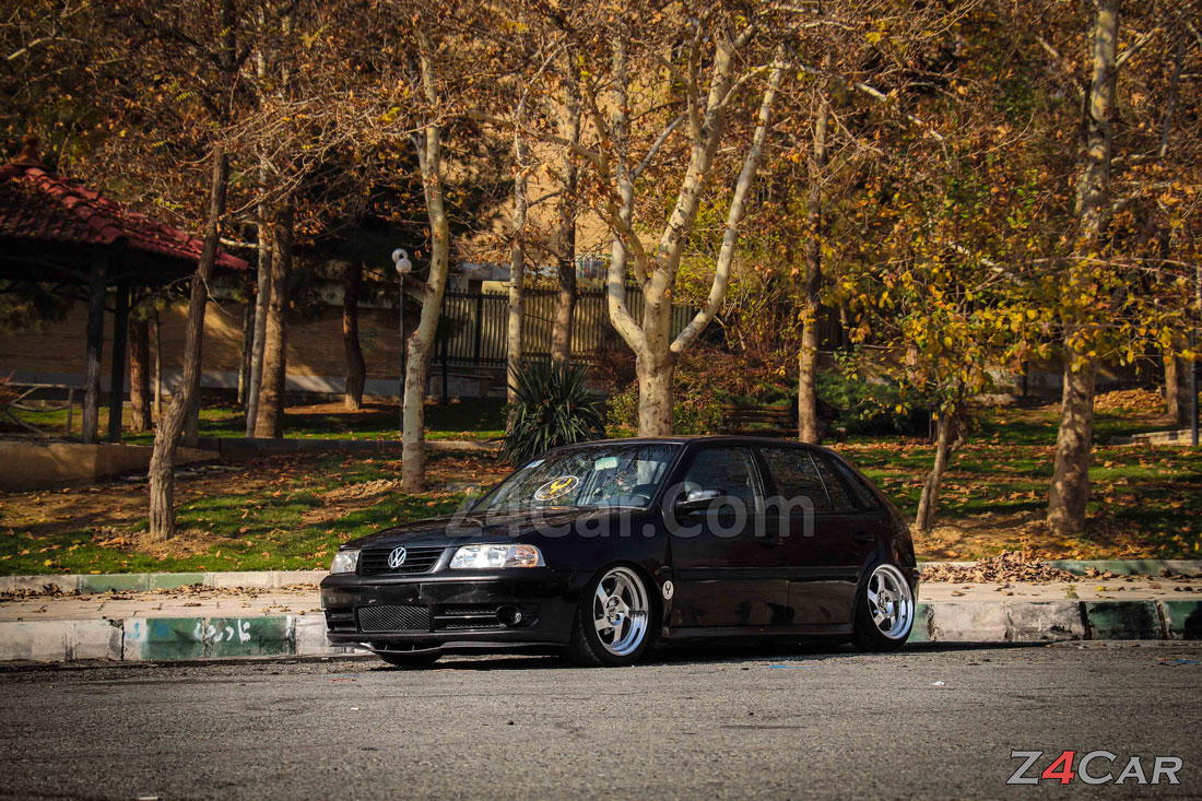 نمای جلو فولکس واگن گل