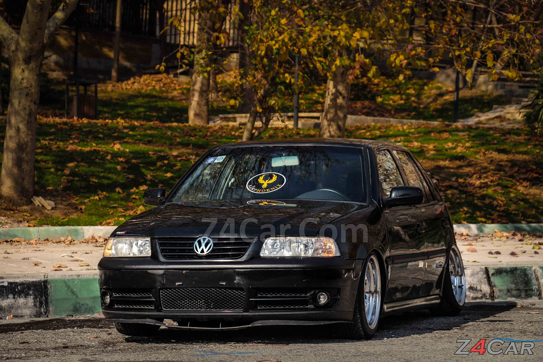 نمای جلو فولکس واگن گل