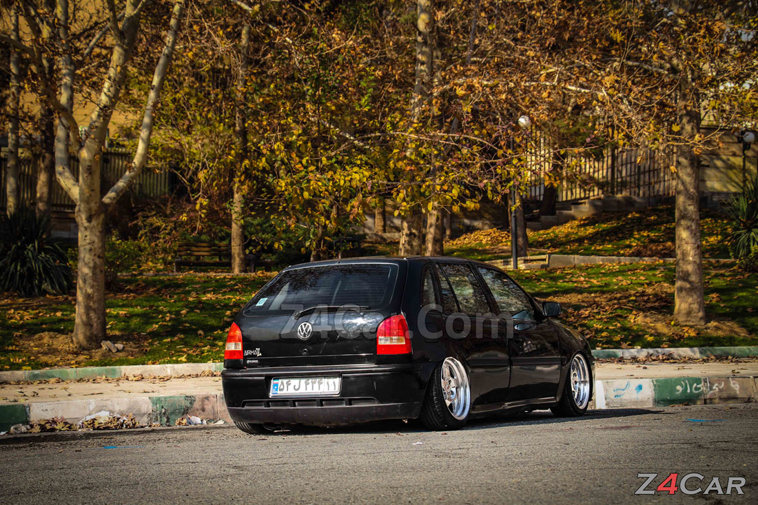 نمای عقب فولکس واگن گل