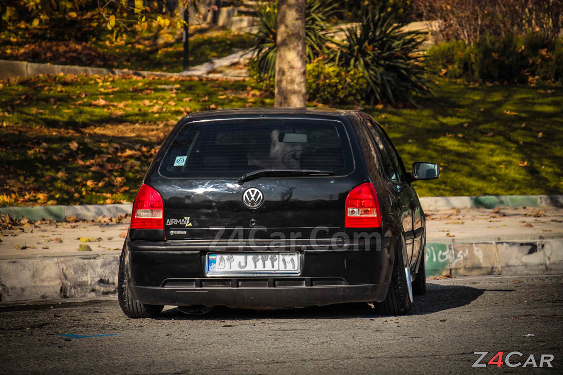 نمای عقب فولکس واگن گل