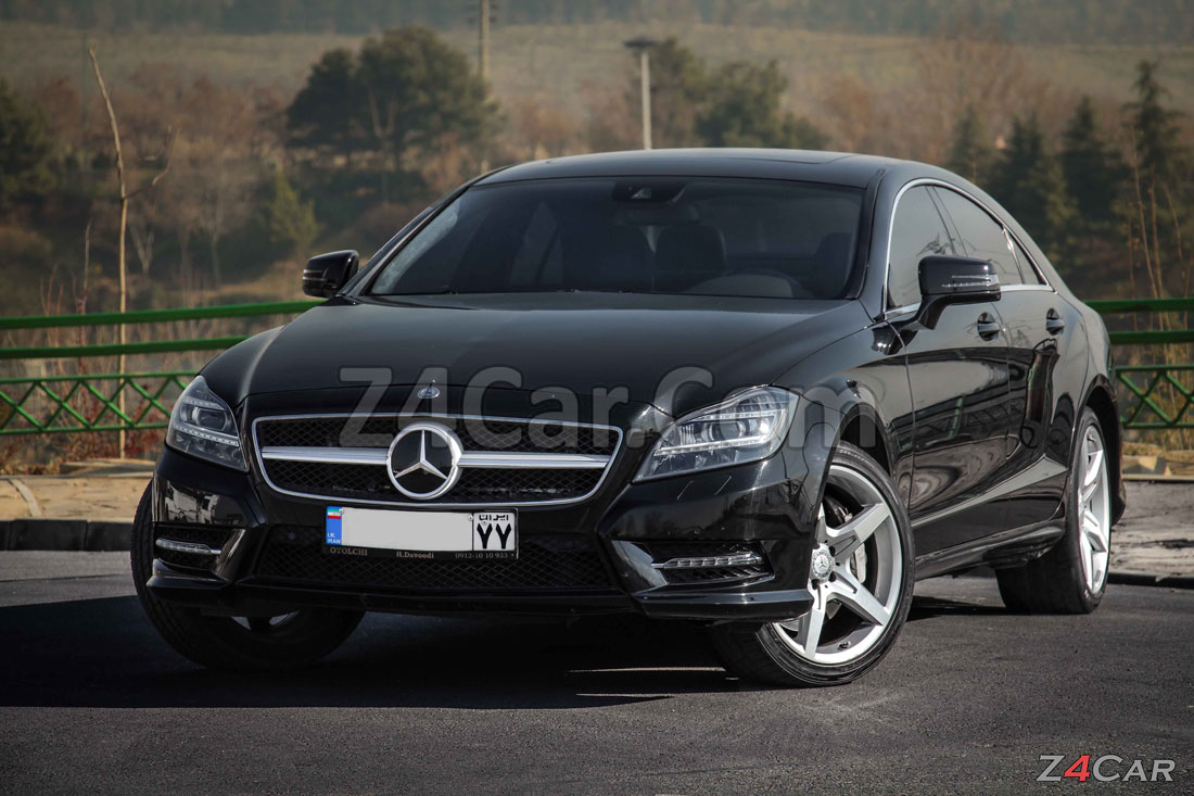 نمای جلو بنز CLS500 مدل 2011-2013