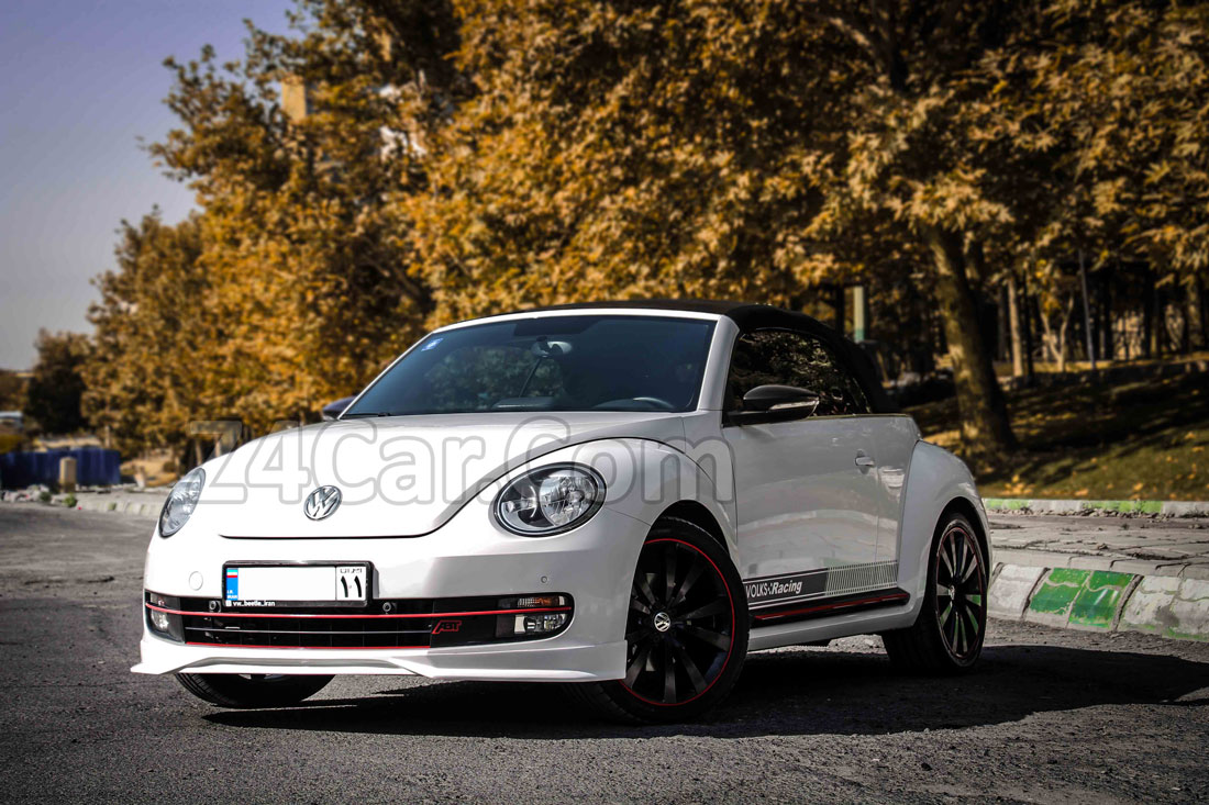 نمای جلو فولکس واگن بیتل 2014