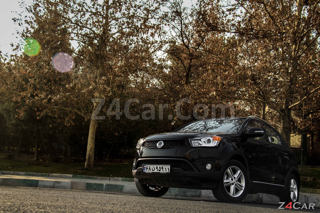 نمای جلو سانگ یانگ کوراندو 2015-2017