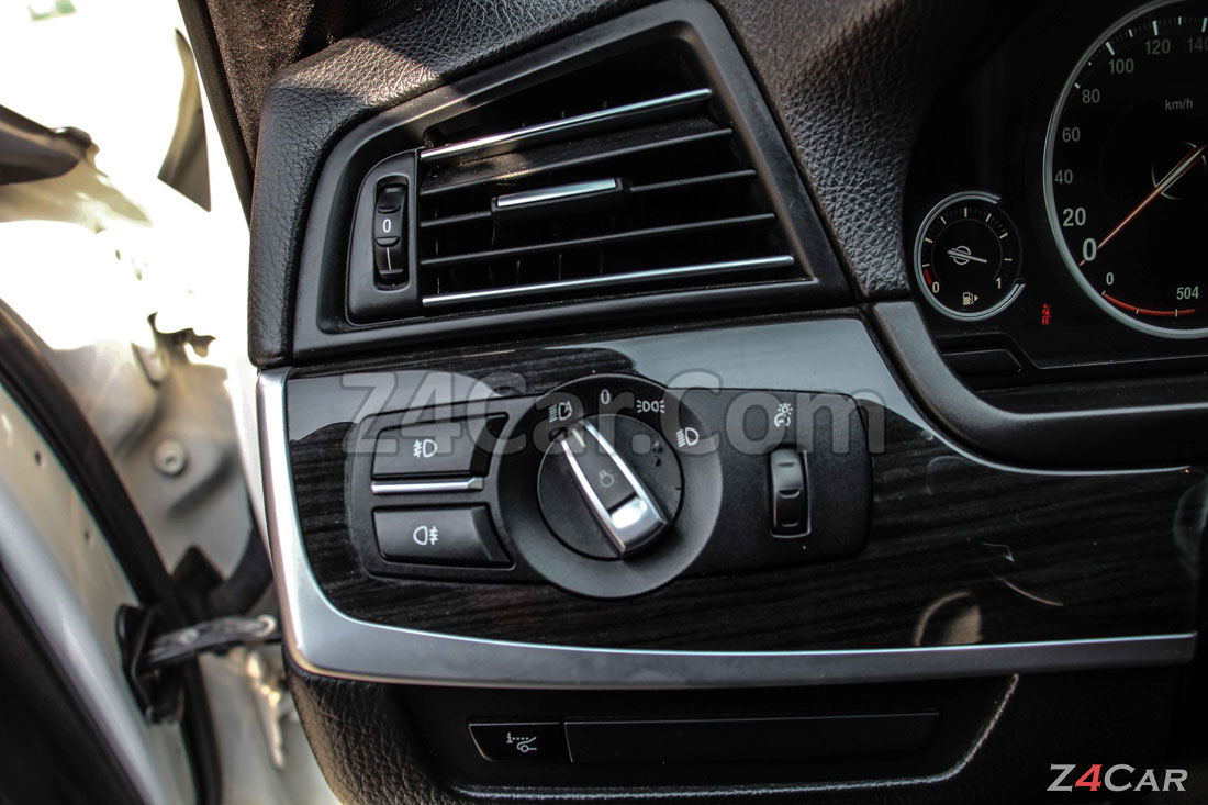 تنظیمات چراغ های جلو بی ام و 528i 2011