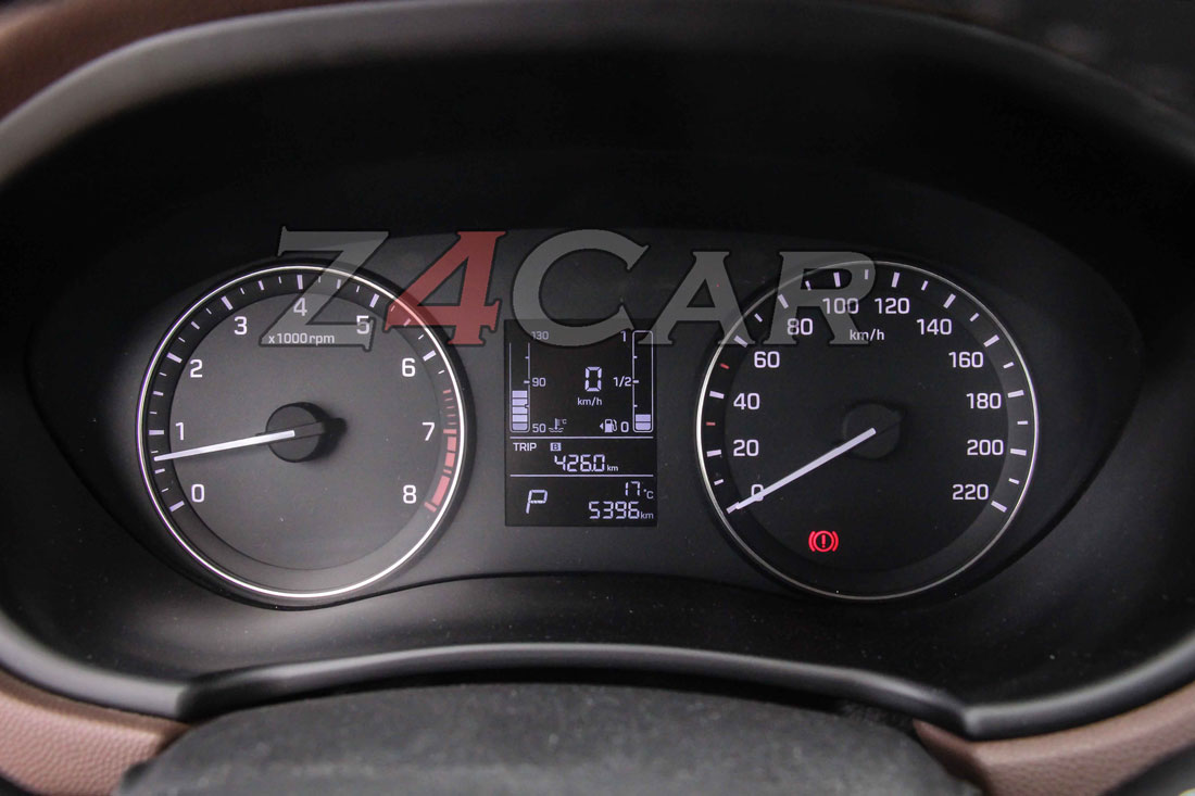 صفحه آمپر و کیلومترشمار هیوندای i20 کرمان موتور