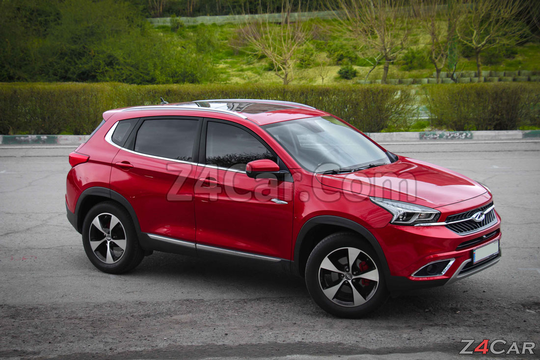 نمای جانبی چری تیگو 7