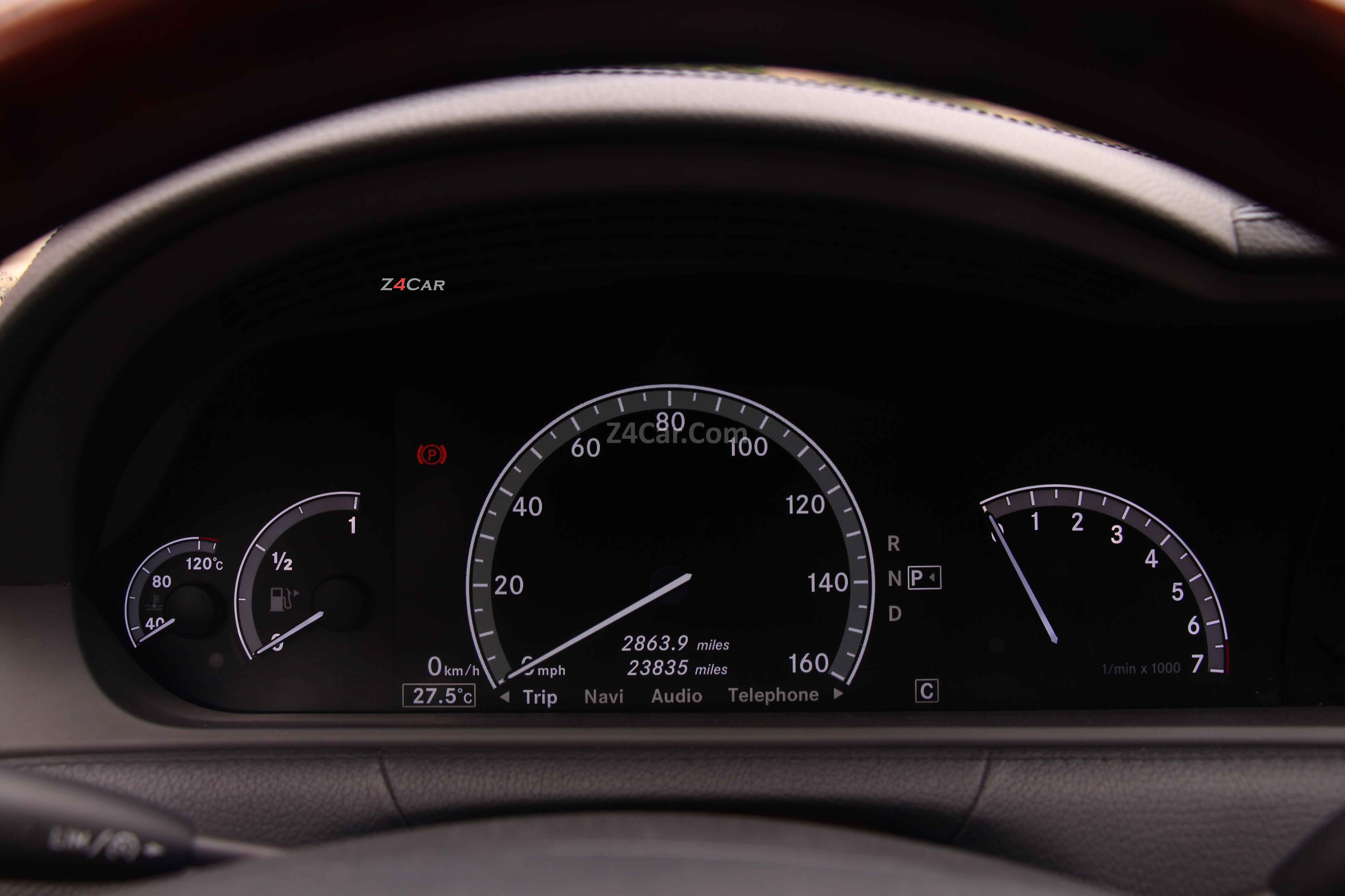 صفحه آمپر و کیلومتر شمار بنز CL500