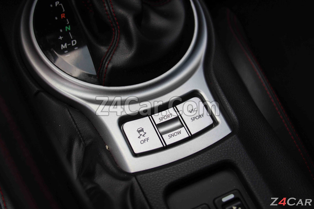 آپشنهای تویوتا GT86 2013-2014