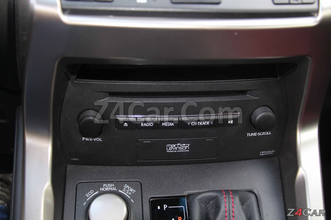آپشنهای لکسوس NX200T