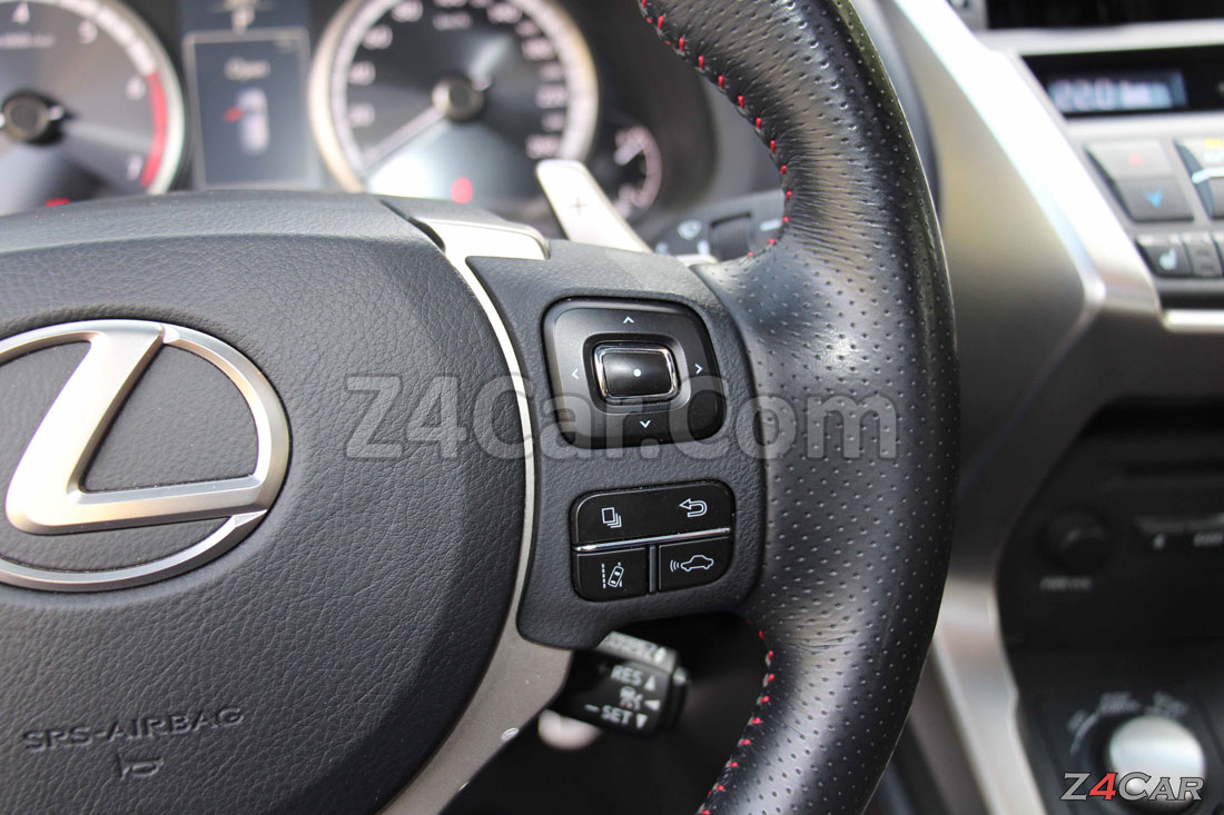 دکمه های فرمان لکسوس NX200T