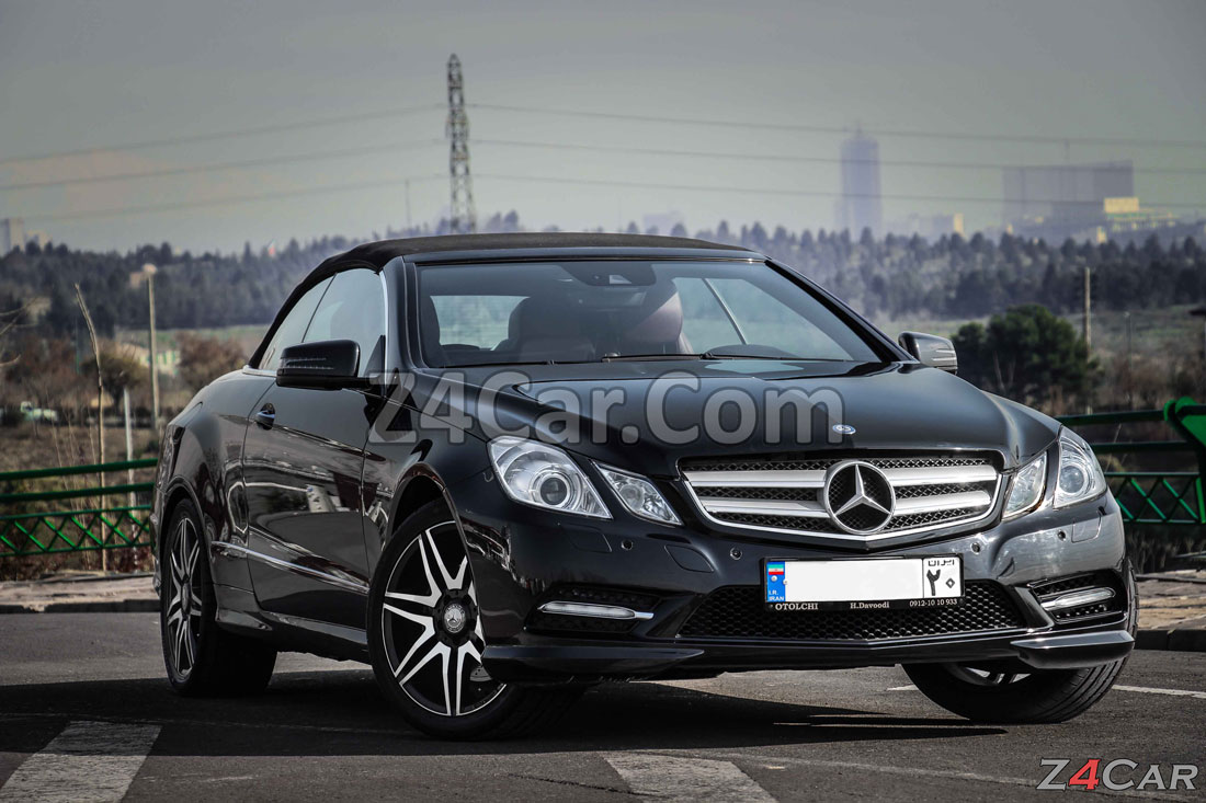 نمای جلو بنز E300 کروک 2009
