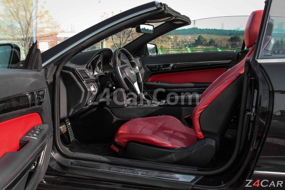 فضای ردیف جلو بنز E300 کروک 2009