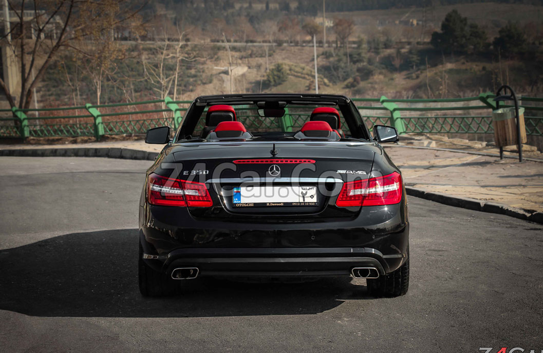 نمای عقب بنز E300 کروک 2009
