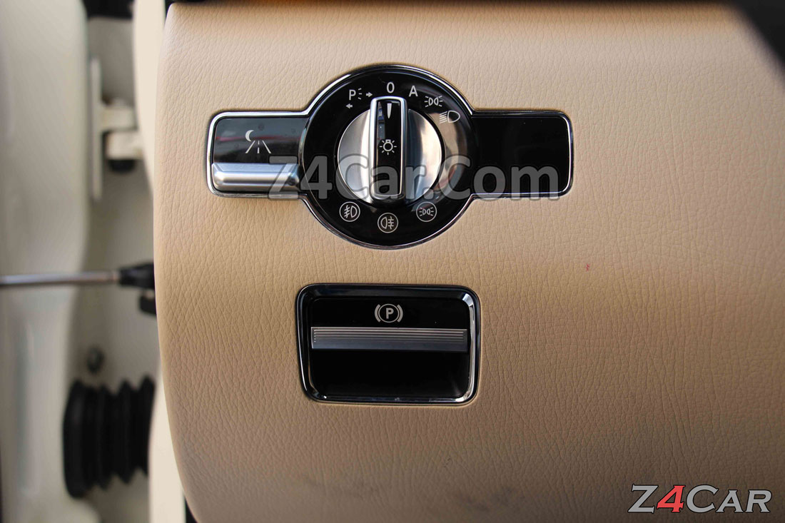 تنظیمات چراغ های جلو بنز S500 2013