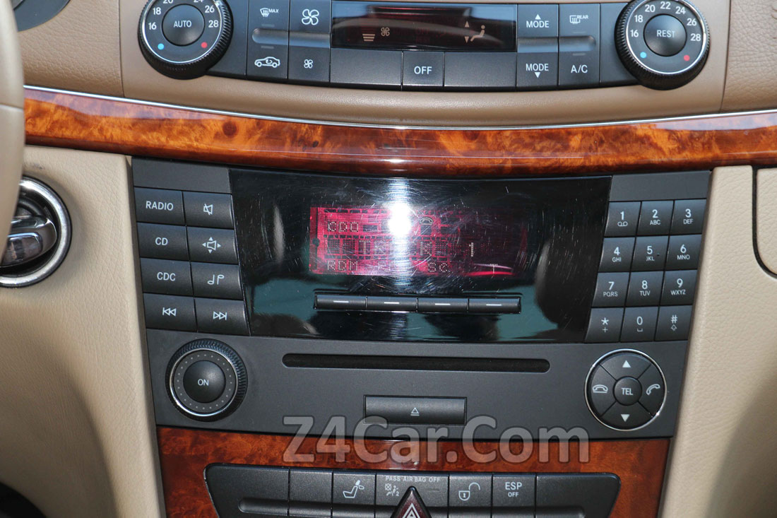 آپشنهای بنز E200 مدل 2006