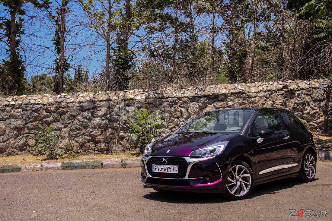 نمای جلو سیتروئن DS3