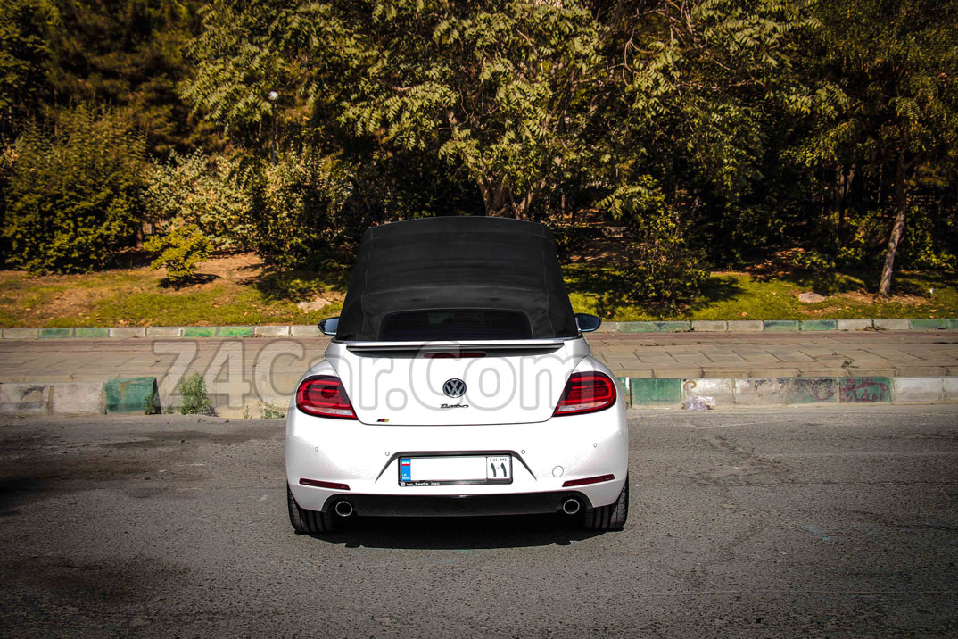 نمای عقب فولکس واگن بیتل 2014