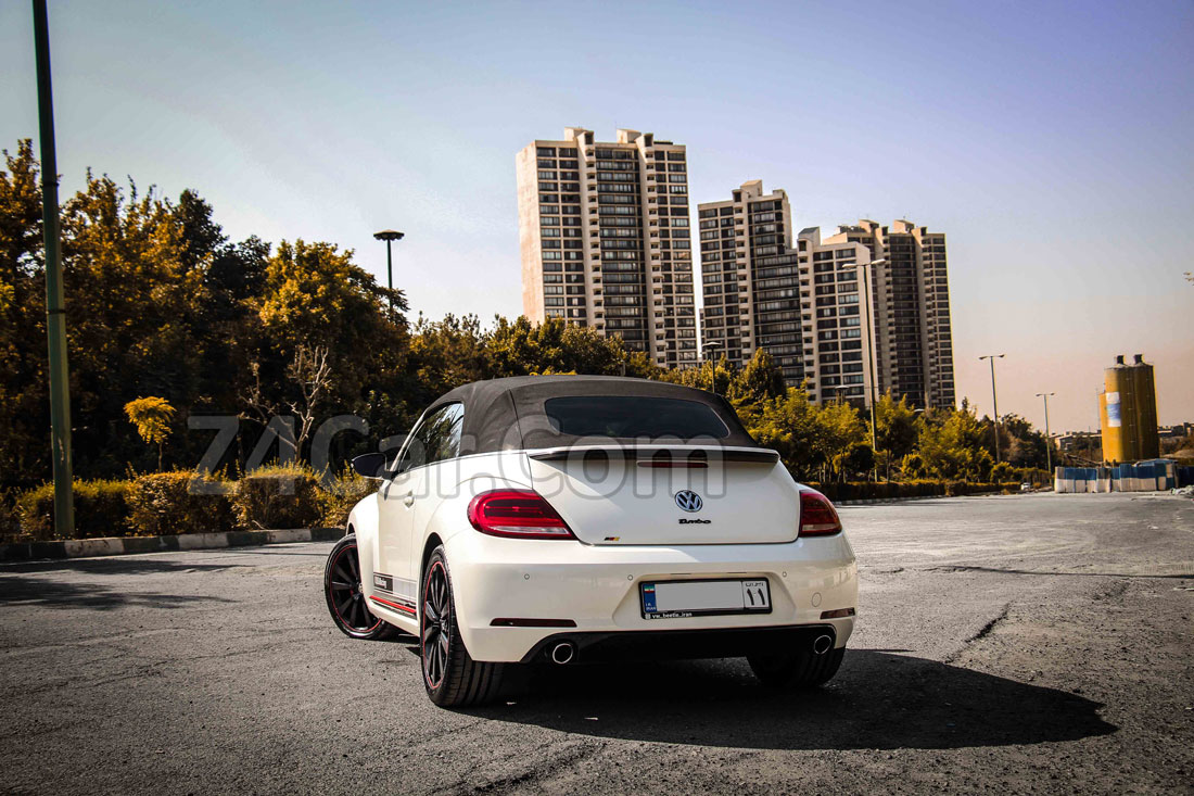 نمای عقب فولکس واگن بیتل 2014