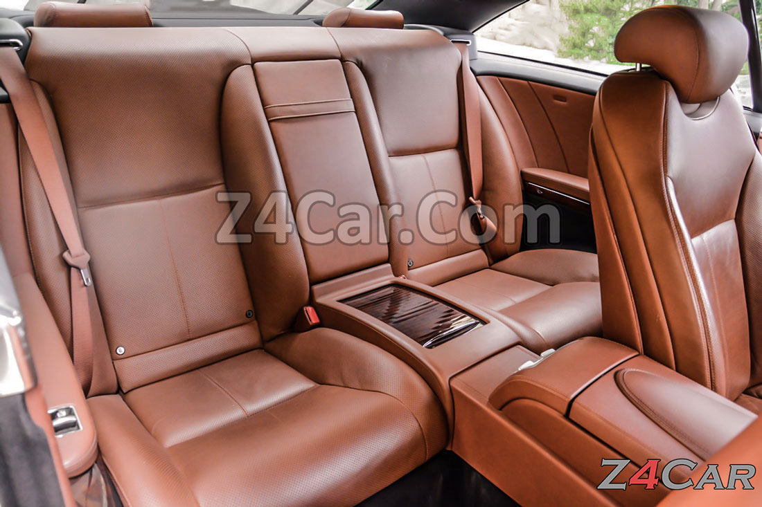 فضای ردیف عقب بنز Cl500