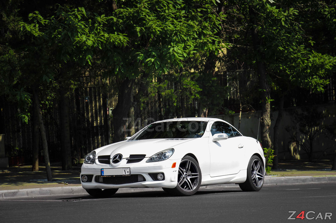 نمای جلو بنز SLK 2007