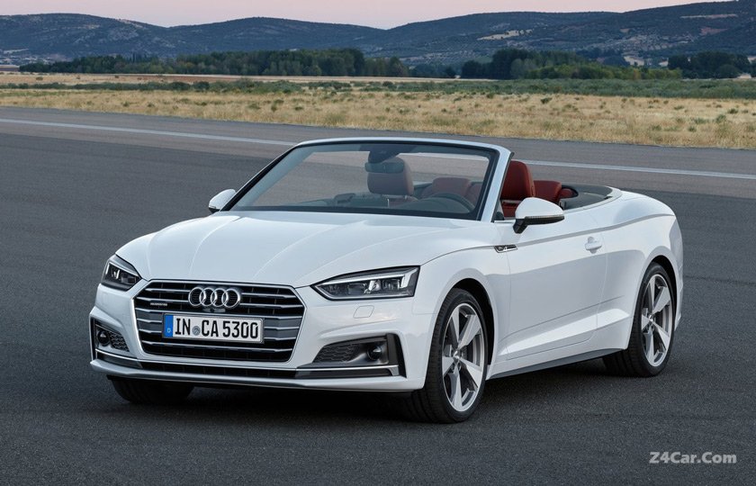 مشخصات فنی آئودی A5 Cabriolet مدل 2017 به همراه گالری تصاویر