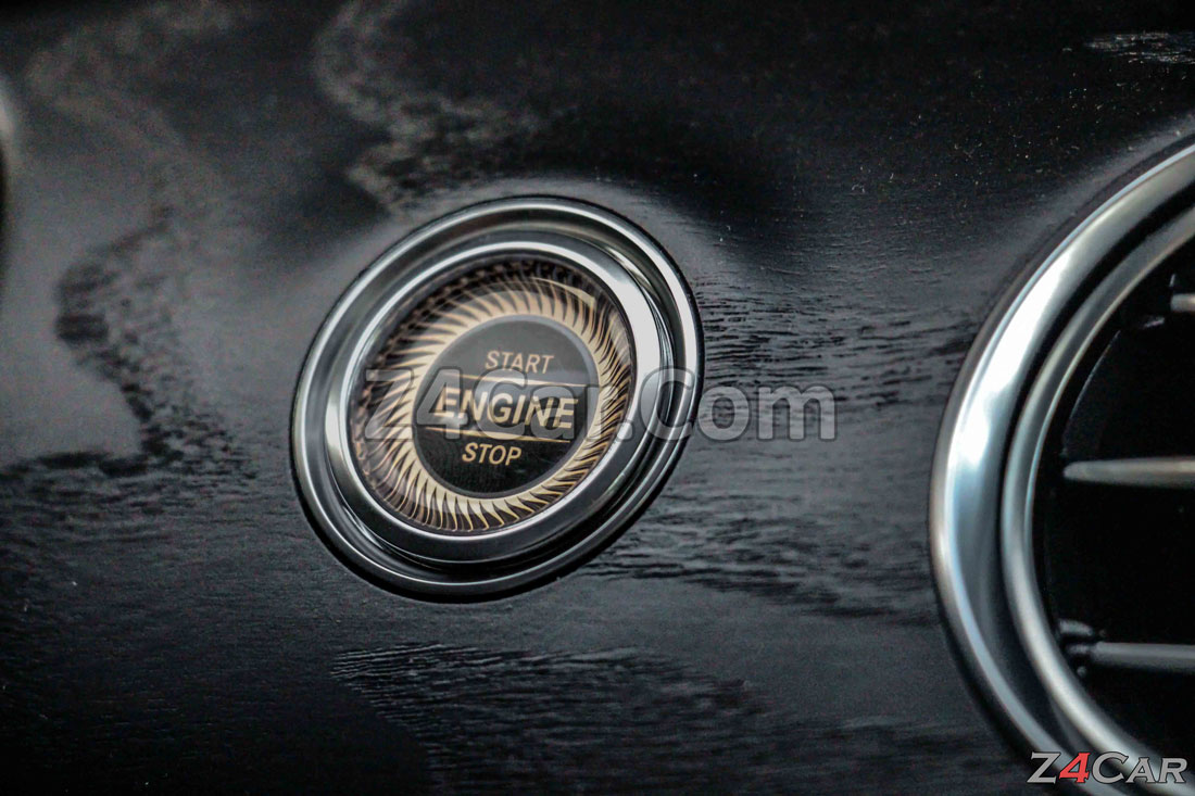 دکمه استارت بنز E200 مدل 2017
