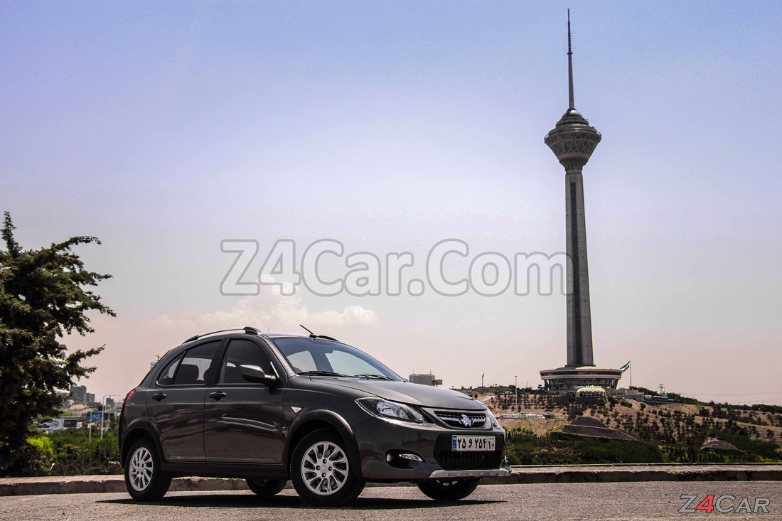 نمای جلو سایپا کوییک
