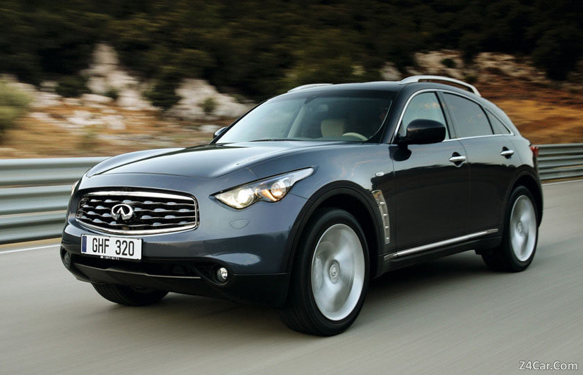 مشخصات فنی اینفینیتی FX مدل 2009-2012 به همراه گالری تصاویر