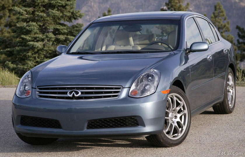 مشخصات فنی اینفینیتی G35 مدل 2005-2006 به همراه گالری تصاویر