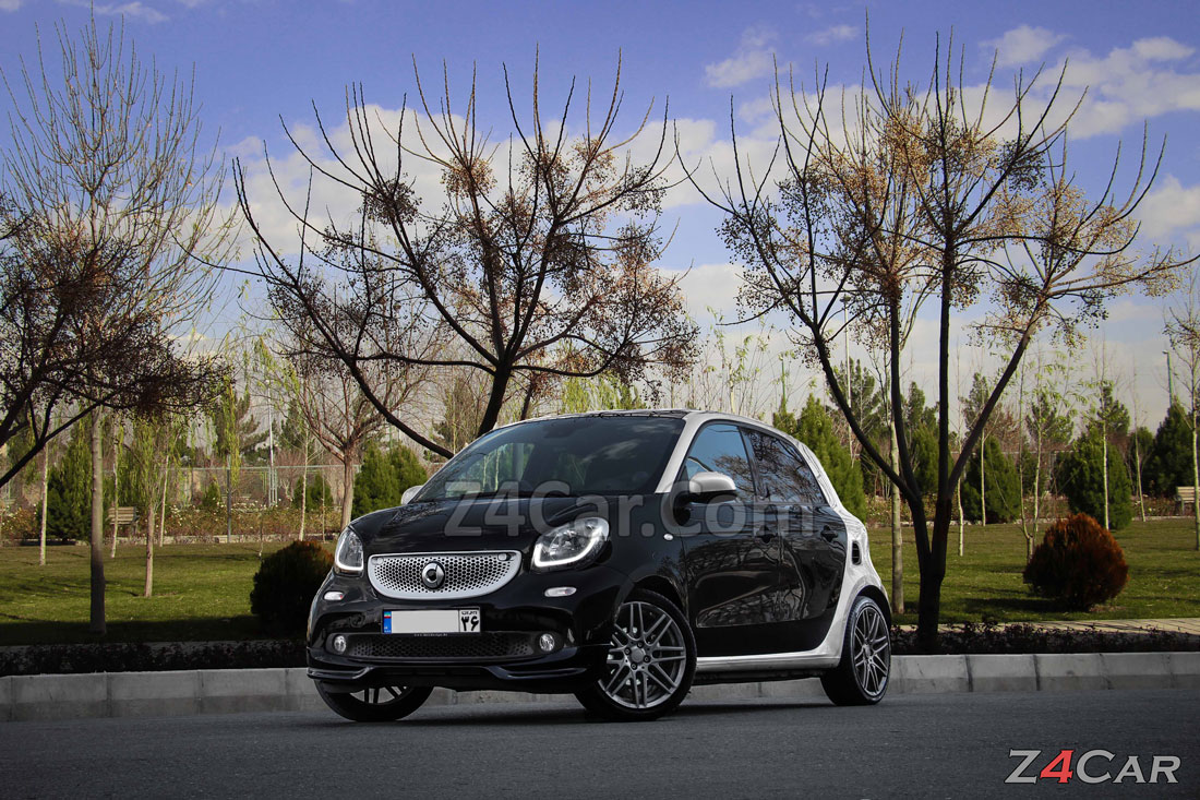 نمای جلو اسمارت فورفور