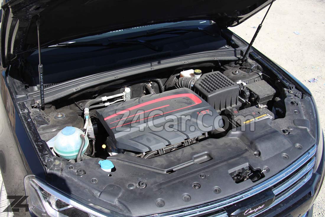 پیشرانه توربو Zotye T600 coupe