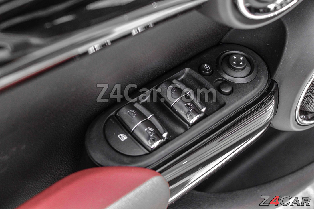 آپشنهای روی دستگیره مینی کوپر s