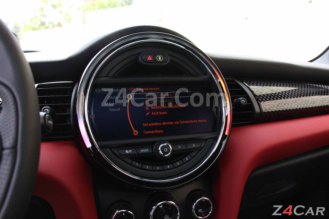 نمایشگر داشبورد مینی کوپر s