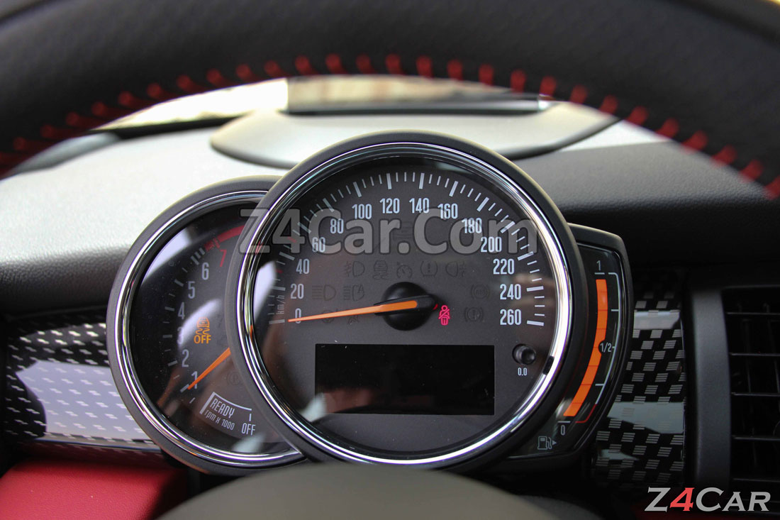 صفحه آمپر و کیلومترشمار مینی کوپر s