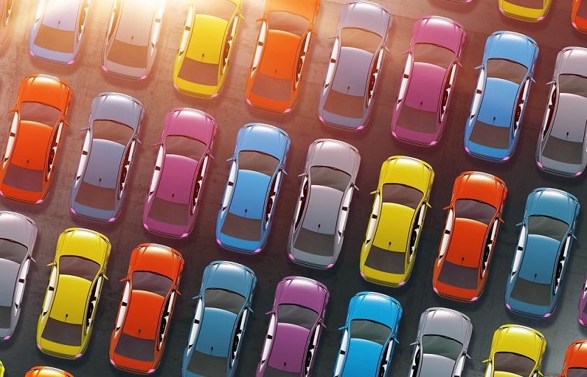 نقش رنگ های مختلف بدنه در کاهش قیمت خودرو