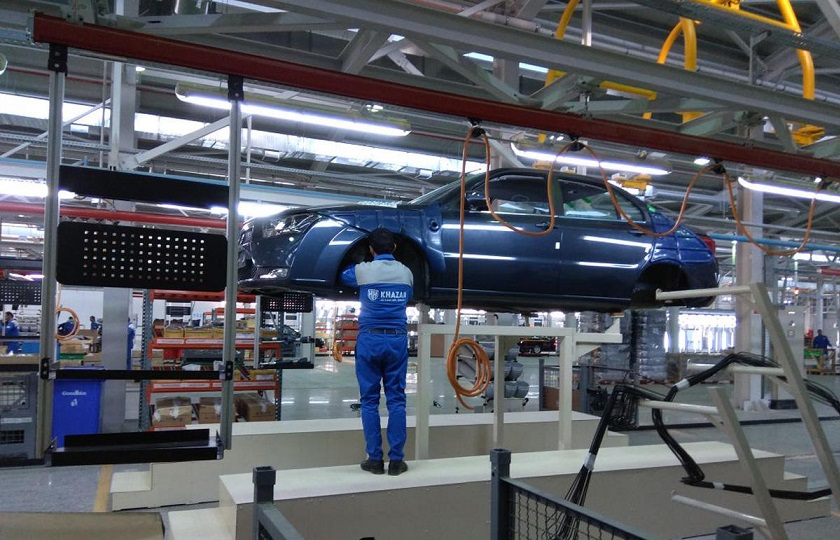 300 دستگاه خودروی دنا در جمهوری آذربایجان تولید شد