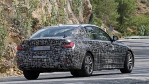 شکار تصاویر جاسوسی بی ام و سری 3 الکتریکی