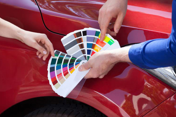 نقش رنگ های مختلف بدنه در کاهش قیمت خودرو