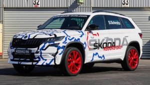 انتشار تصویر تیزر جدید اشکودا کودیاک RS + گالری تصاویر و ویدیو