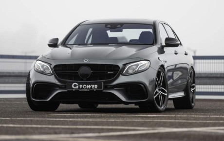 رونمایی از مرسدس آ ام گ E63 S تیونینگ جی پاور + ویدیو