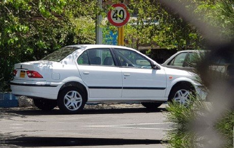 حضور سمند فیس لیفت پلاک ملی در خیابان‌ها + تصاویر