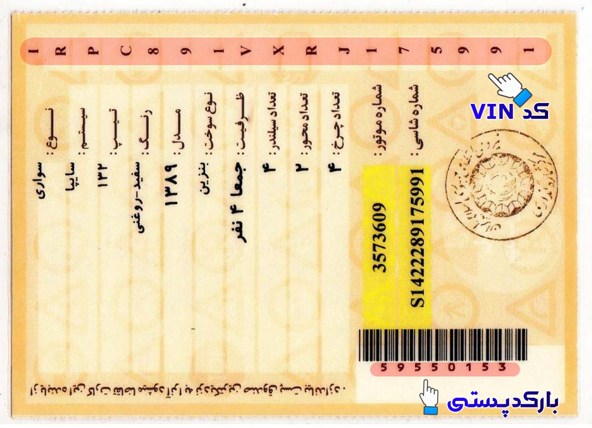 روشهای استعلام خلافی خودرو از طریق کد VIN