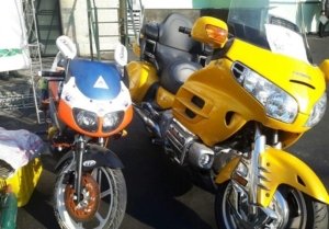 توقیف یک دستگاه موتورسیکلت سنگین به ارزش مالی یک میلیارد تومان + تصاویر