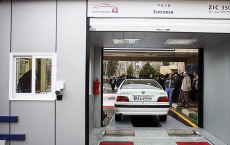 آغاز به کار واحد سیار معاینه فنی خودرو در غرب تهران